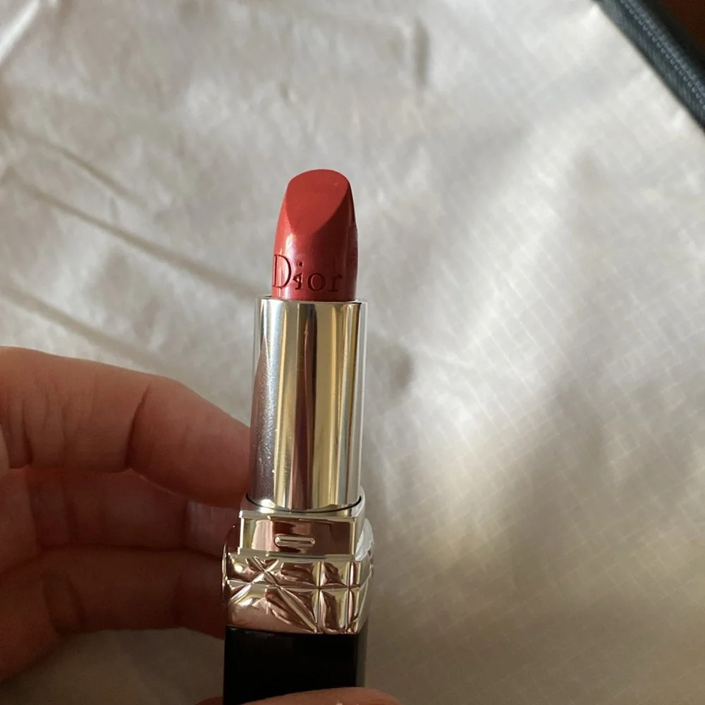 Rouge Dior Color Lipstick Rouge 525 Cherie Metallic Finish NEW Make-up‎